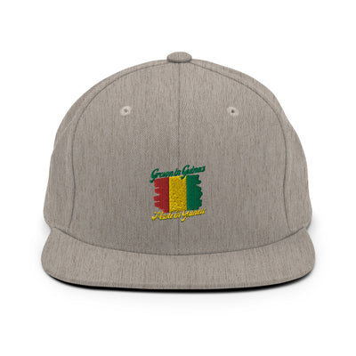 Grown in Guinea Made in Guinea Snapback Hat
