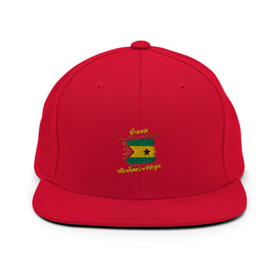 Grown in Sao Tome and Principe Made in Sao Tome and Principe Snapback Hat