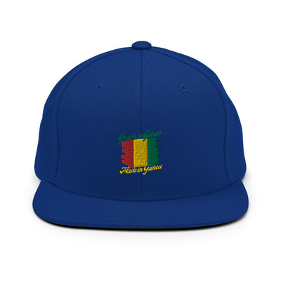 Grown in Guinea Made in Guinea Snapback Hat
