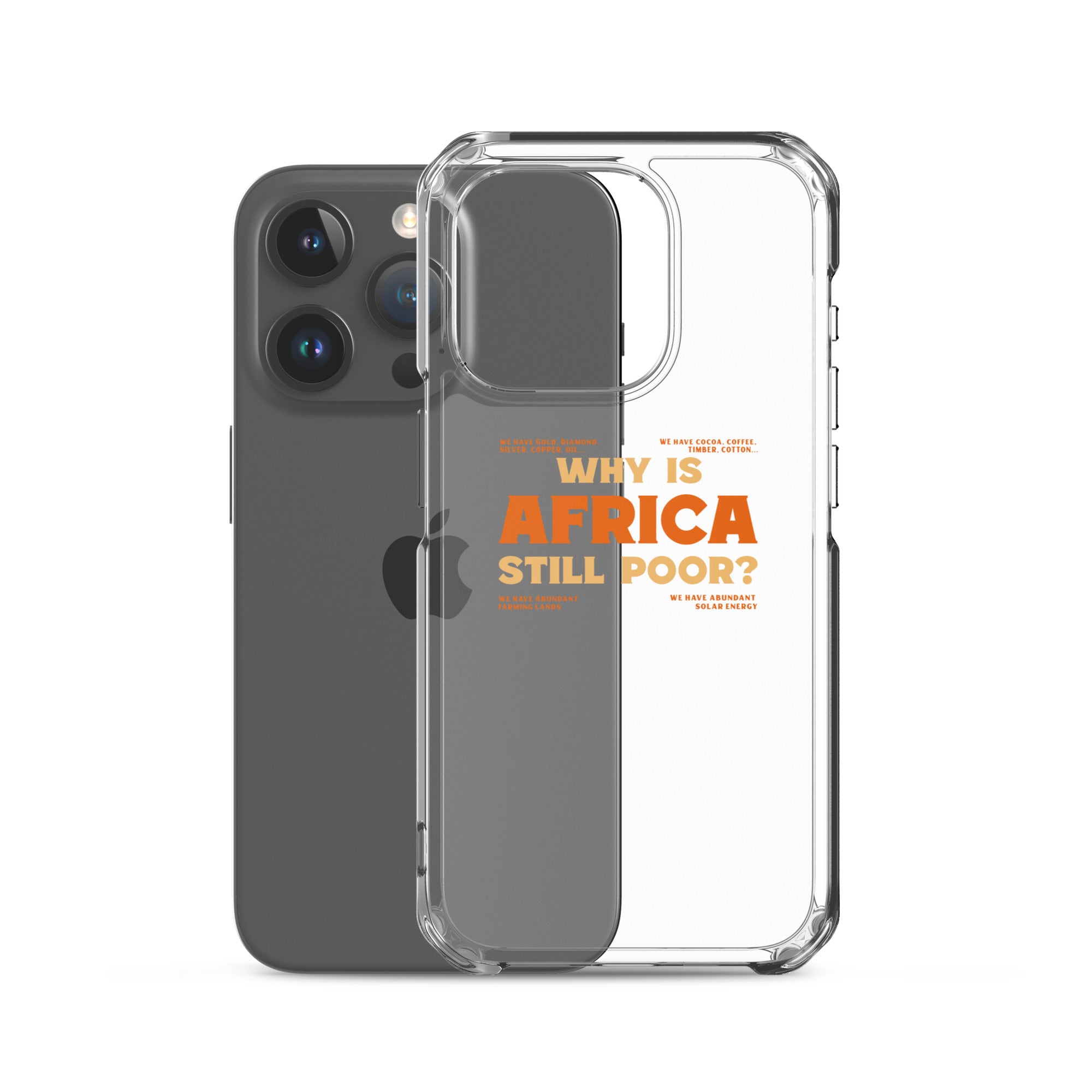 Defend in Style: Get Our iPhone® Clear Case Now! - Why Is Africa Still Poor?