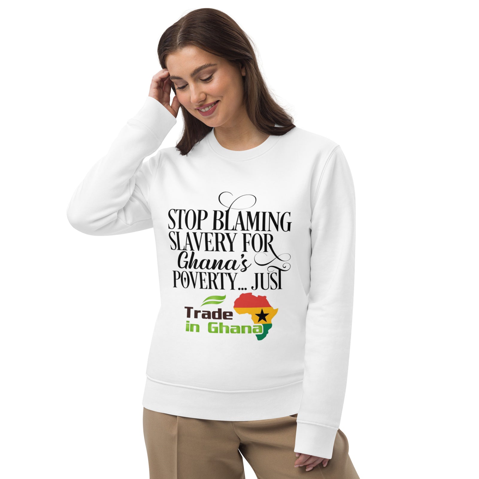 Unisex eco sweatshirt...Trade In Ghana