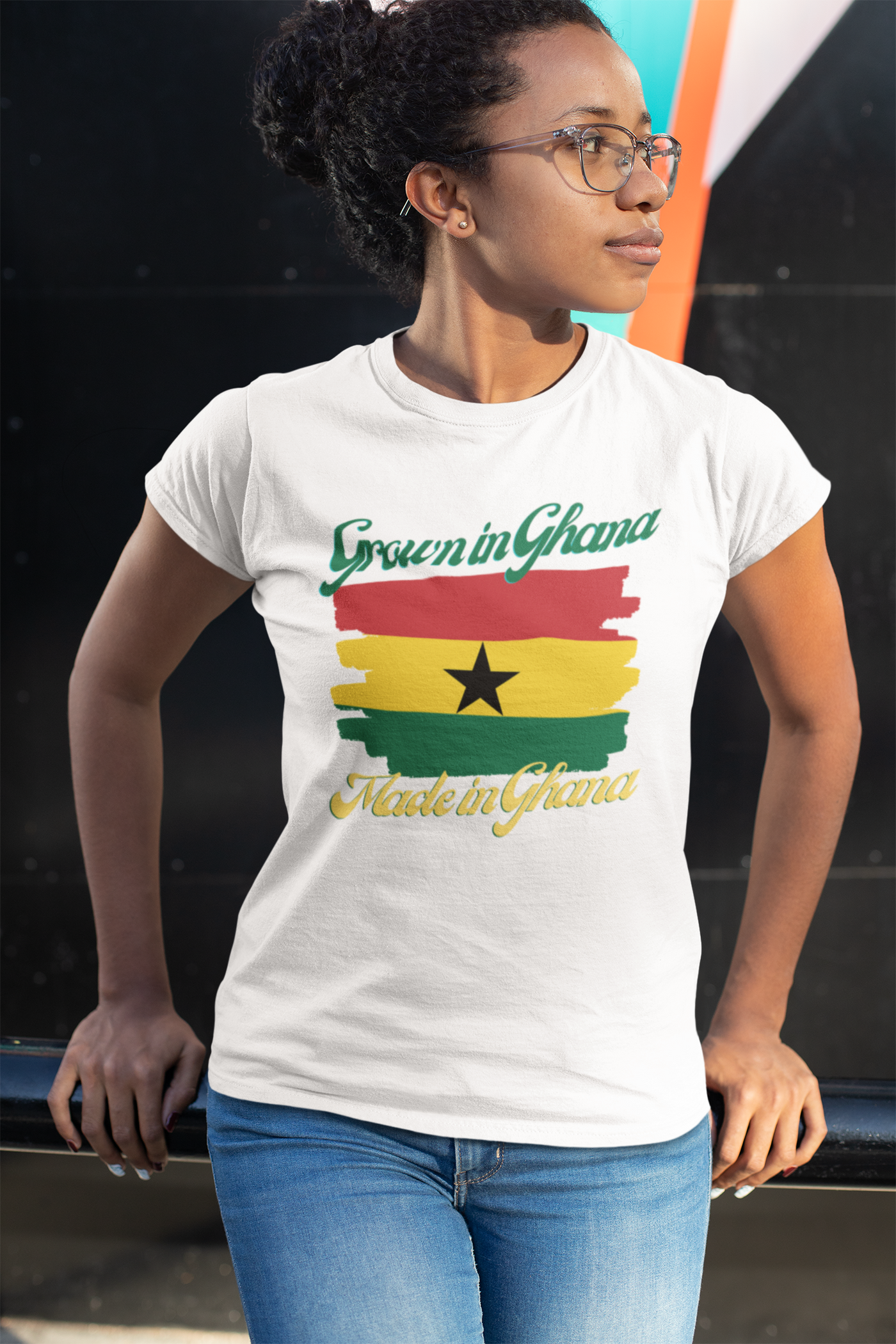 Grown In Ghana Made In Ghana Short-Sleeve Unisex T-Shirt
