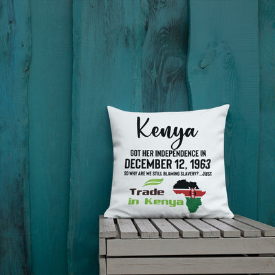 Independence Day - Trade In Kenya Premium Pillow