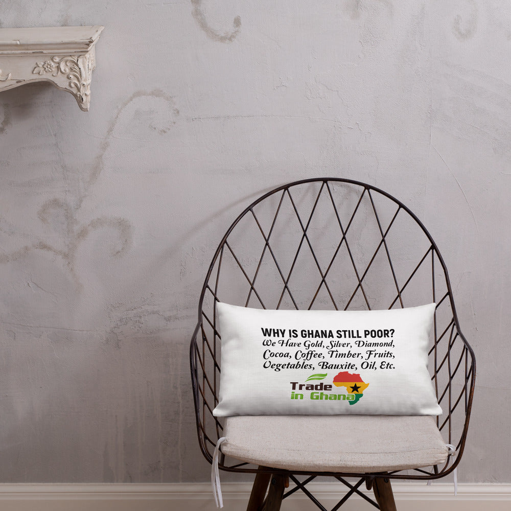 WHY IS GHANA POOR - TRADE IN GHANA PREMIUM PILLOW