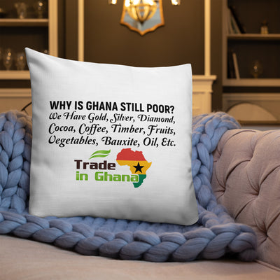 WHY IS GHANA POOR - TRADE IN GHANA PREMIUM PILLOW