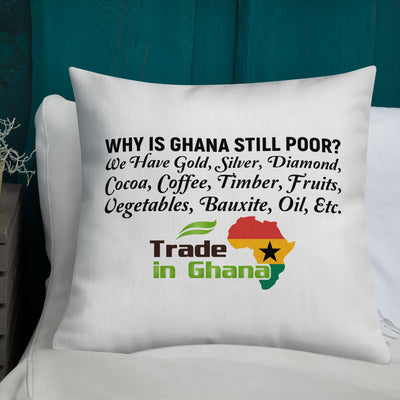 WHY IS GHANA POOR - TRADE IN GHANA PREMIUM PILLOW