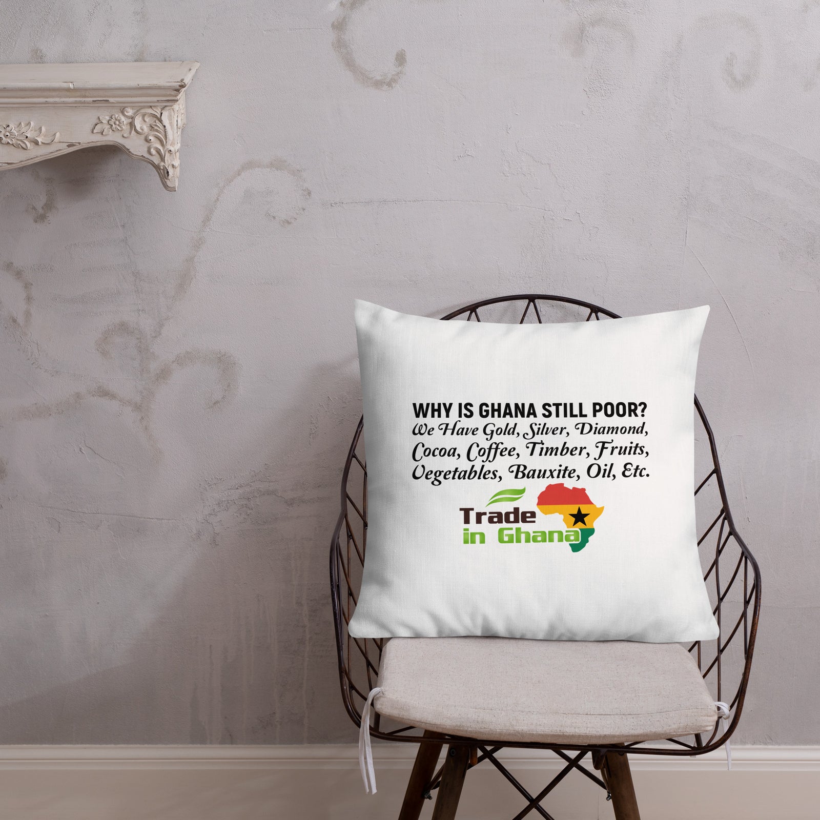 WHY IS GHANA POOR - TRADE IN GHANA PREMIUM PILLOW