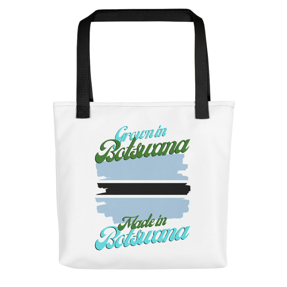 Grown in Botswana Made in Botswana Tote bag