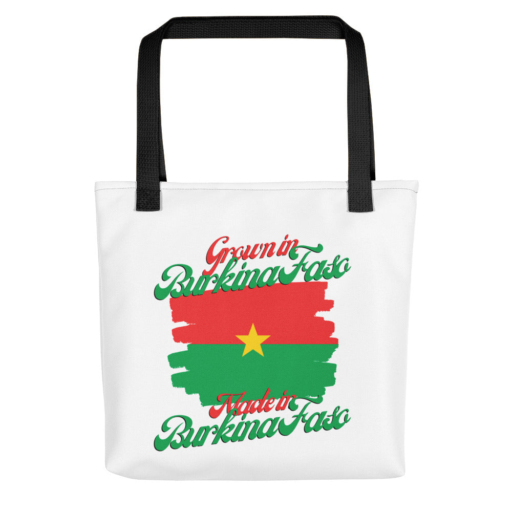 Grown in Burkina Faso Made in Burkina Faso Tote bag
