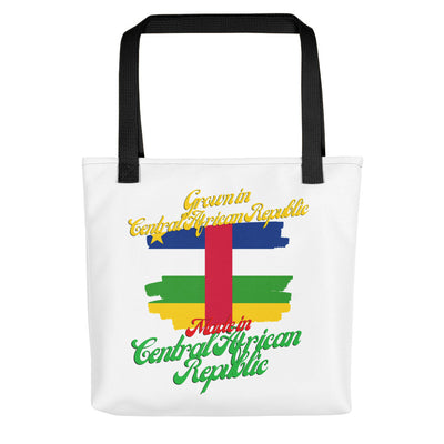 Grown in Central African Republic Made in Central African Republic Tote bag