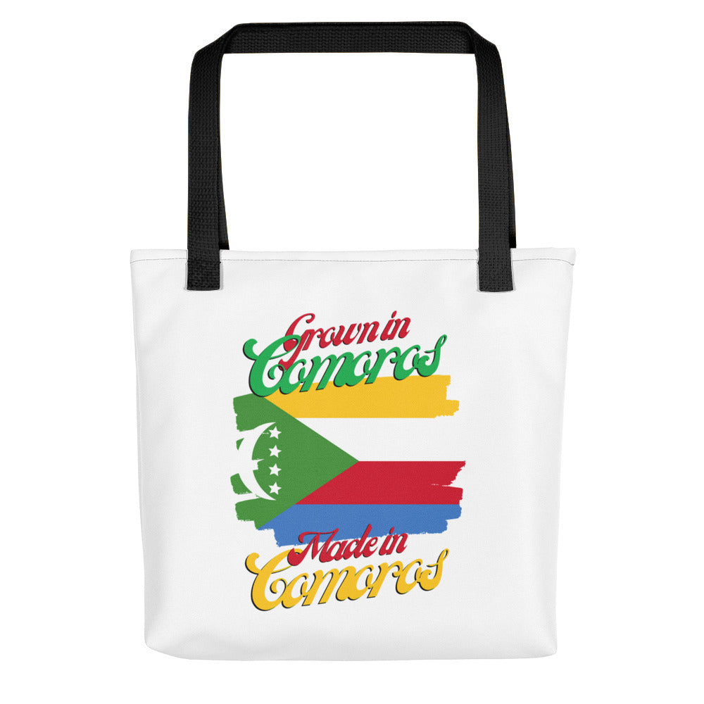 Grown in Comoros Made in Comoros Tote bag