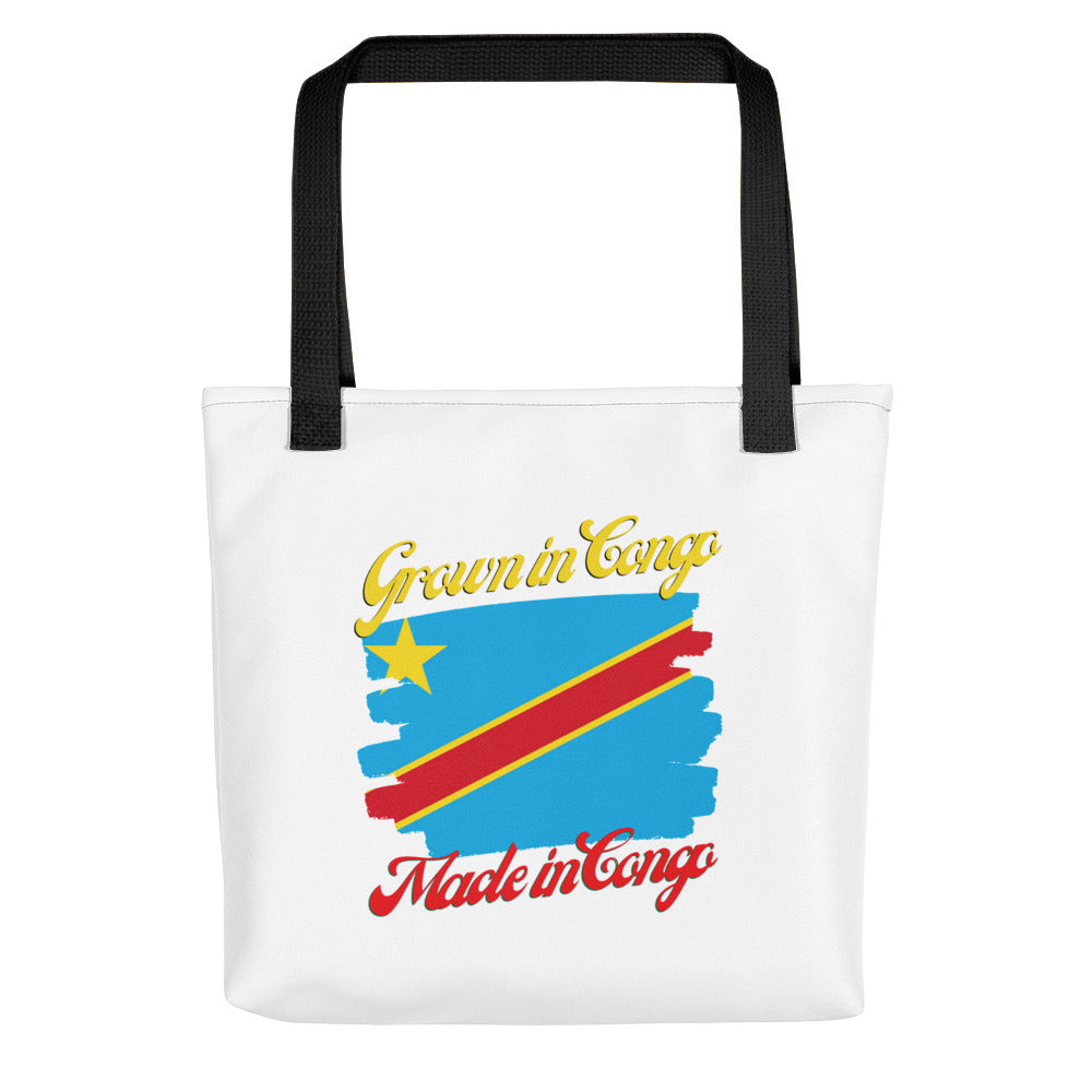 Grown in Congo Made in Congo Tote bag