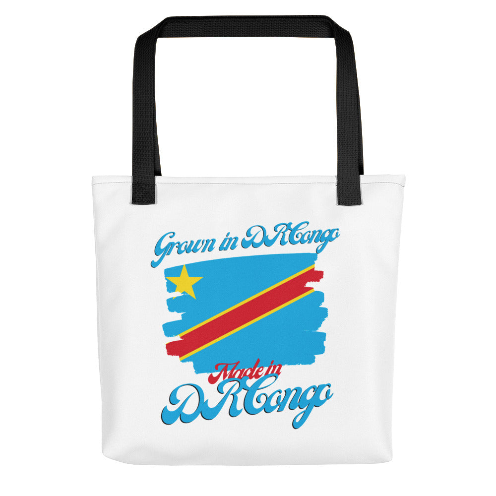 Grown in DR Congo Made in DR Congo Tote bag
