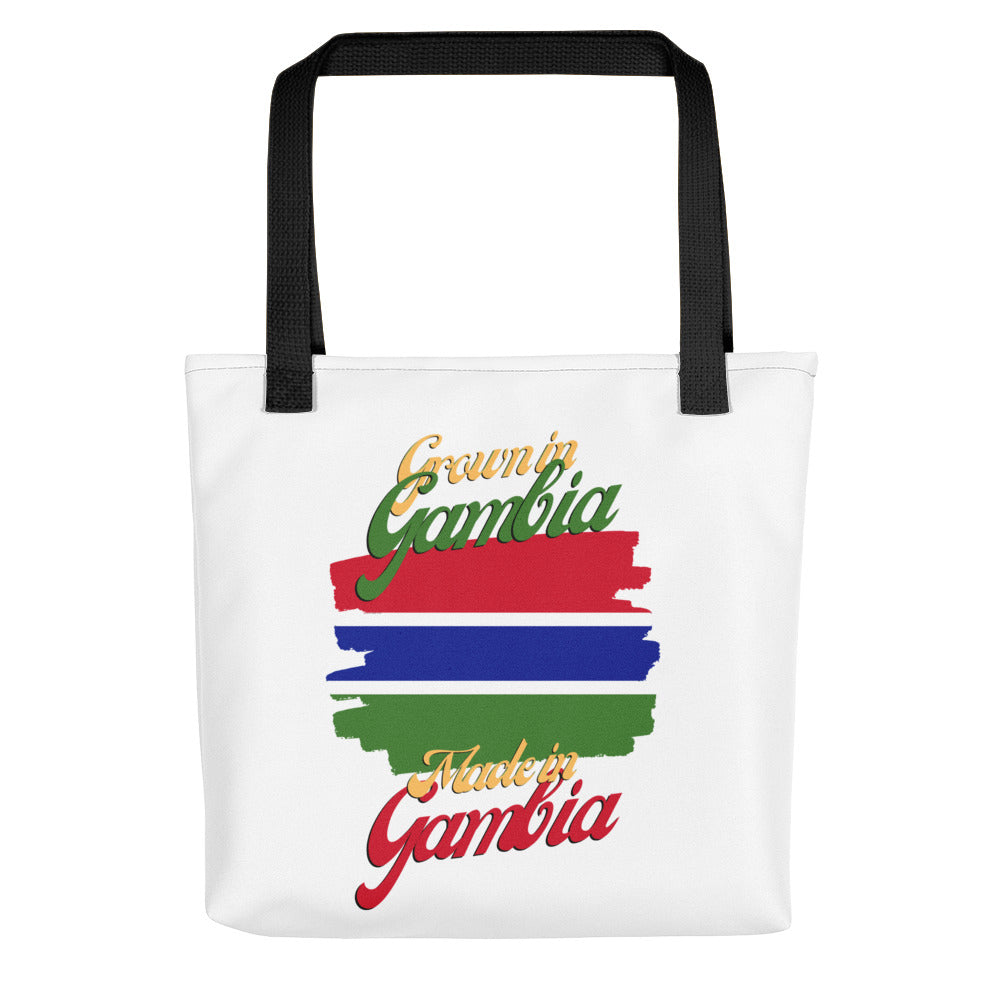 Grown in Gambia Made in Gambia Tote bag