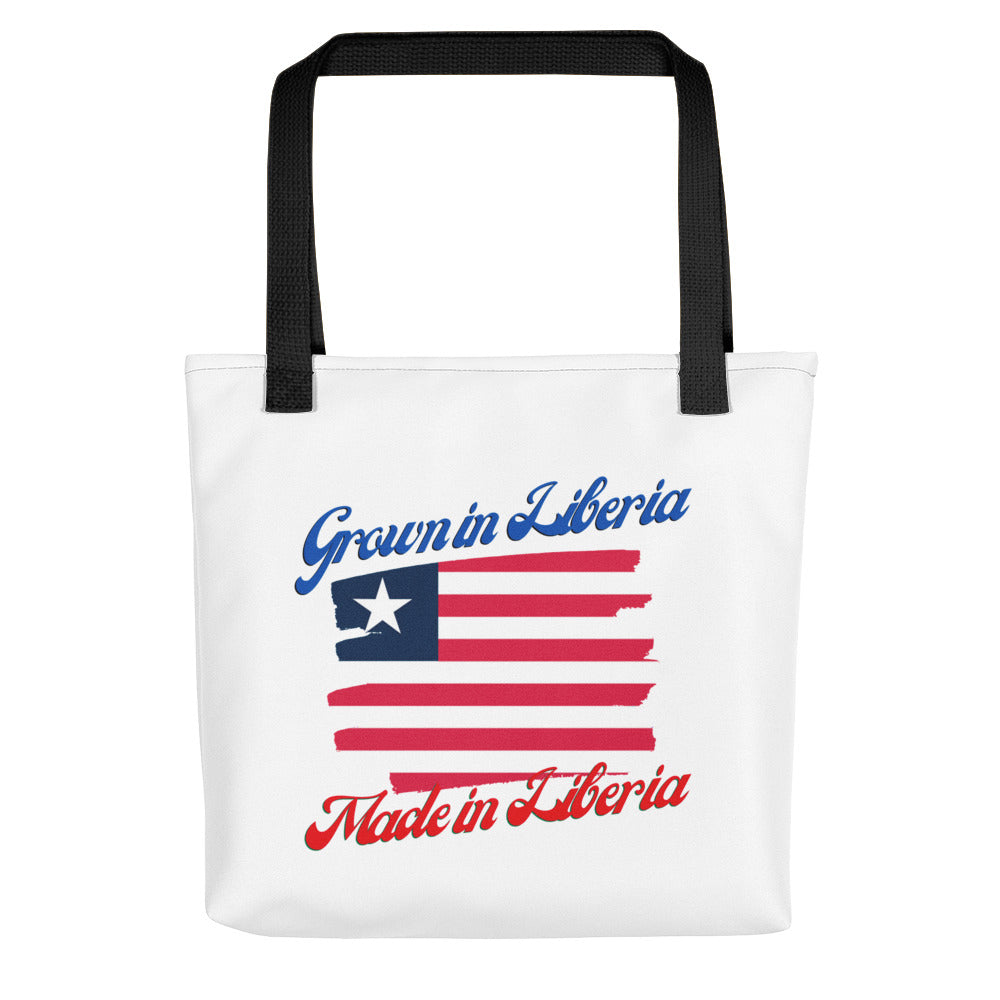 Grown in Liberia Made in Liberia Tote bag