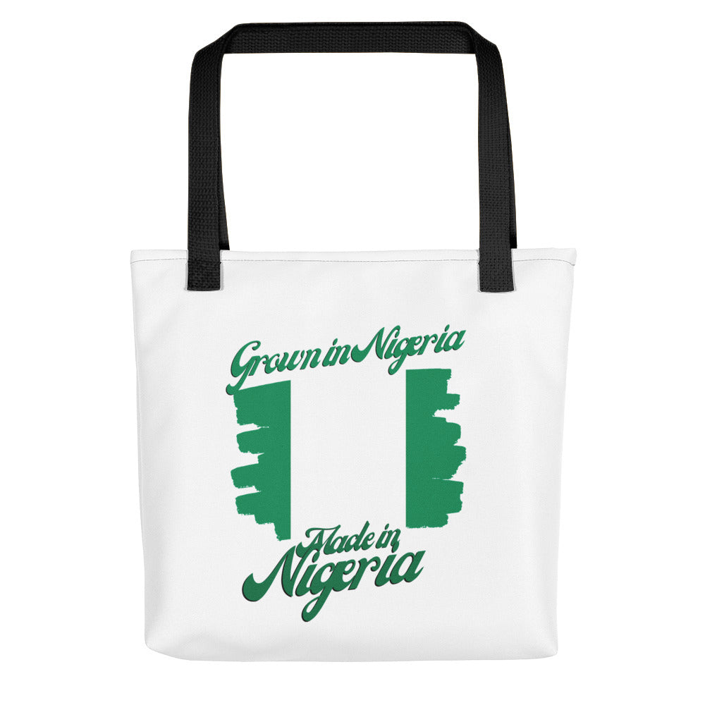 Grown in Nigeria Made in Nigeria Tote bag