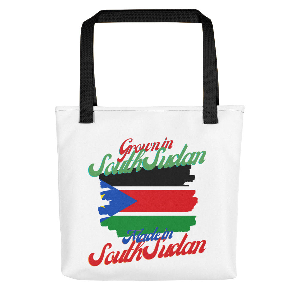 Grown in South Sudan Made in South Sudan Tote bag