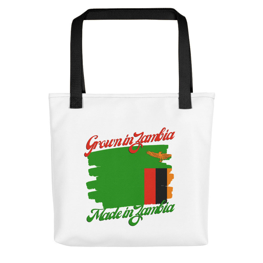 Grown in Zambia Made in Zambia Tote bag