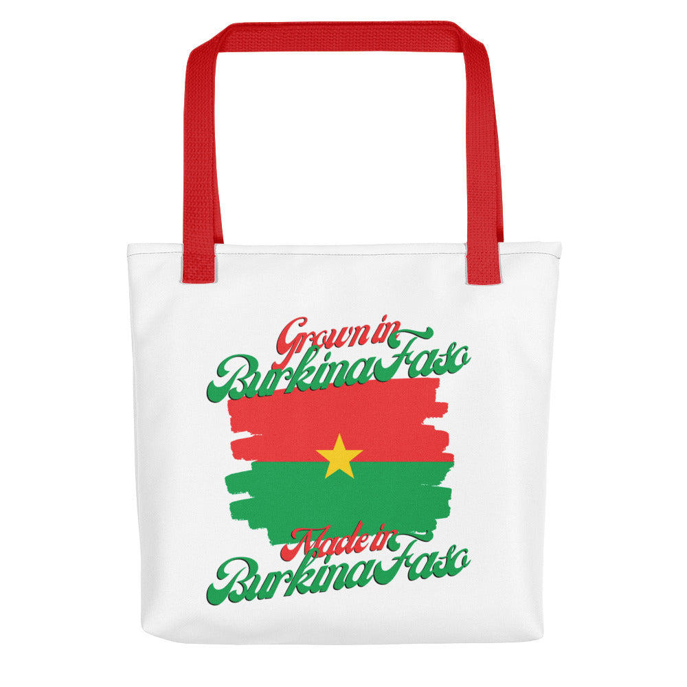 Grown in Burkina Faso Made in Burkina Faso Tote bag