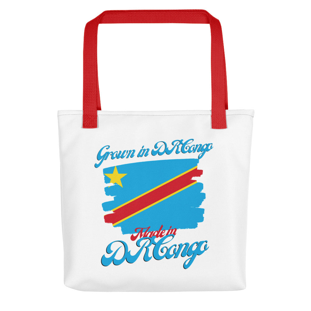 Grown in DR Congo Made in DR Congo Tote bag