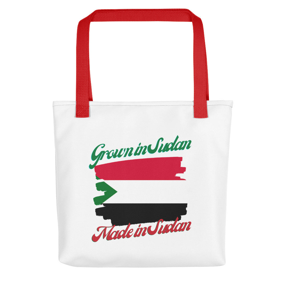 Grown in Sudan Made in Sudan Tote bag