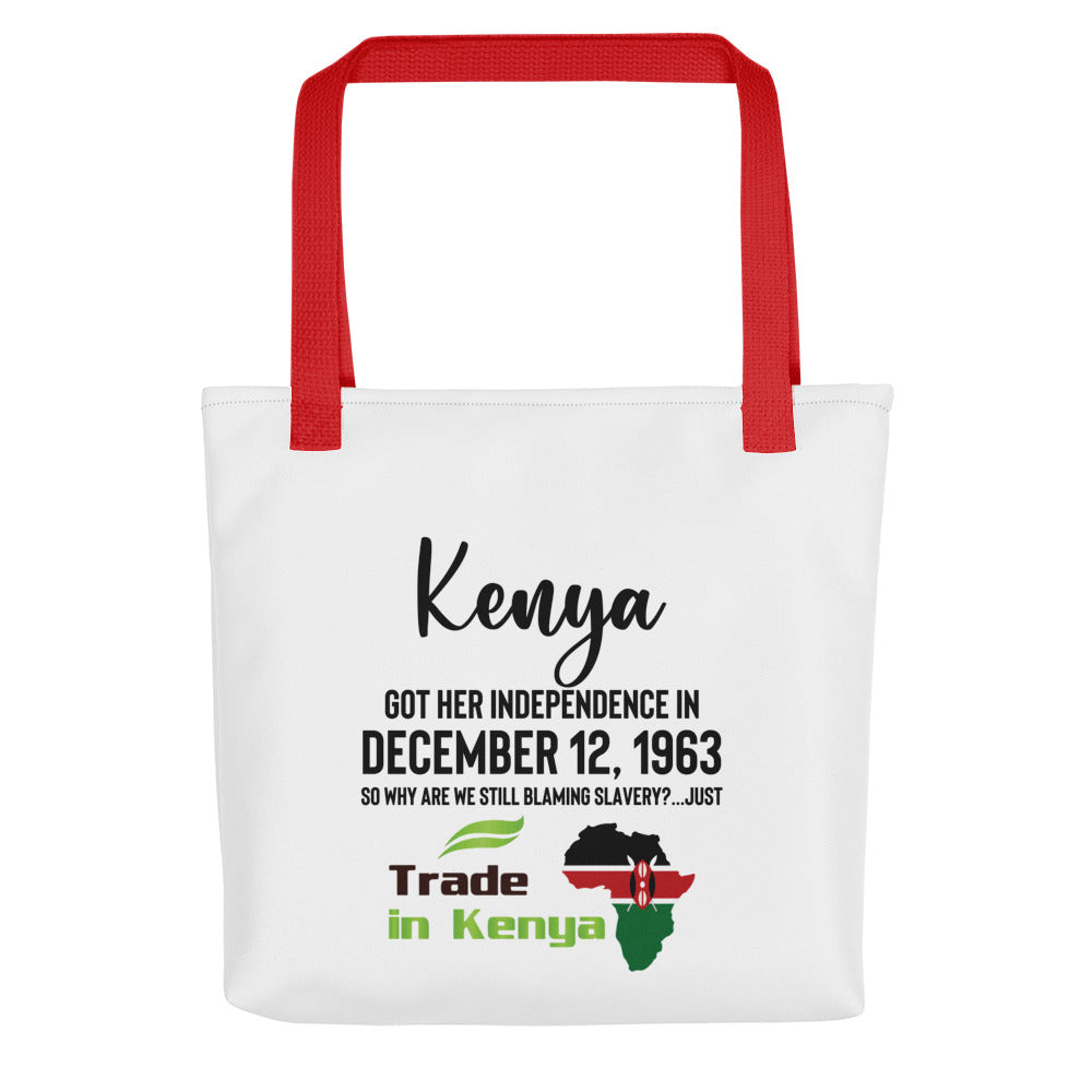 Independence Day - Trade In Kenya Tote bag