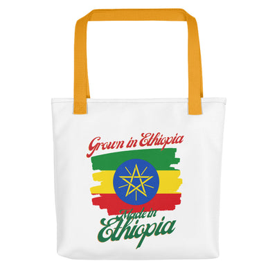 Grown In Ethiopia Made In Ethiopia Tote bag