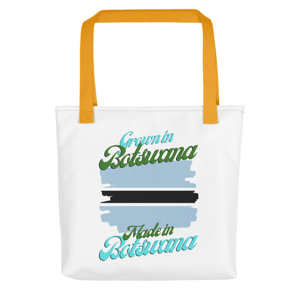 Grown in Botswana Made in Botswana Tote bag