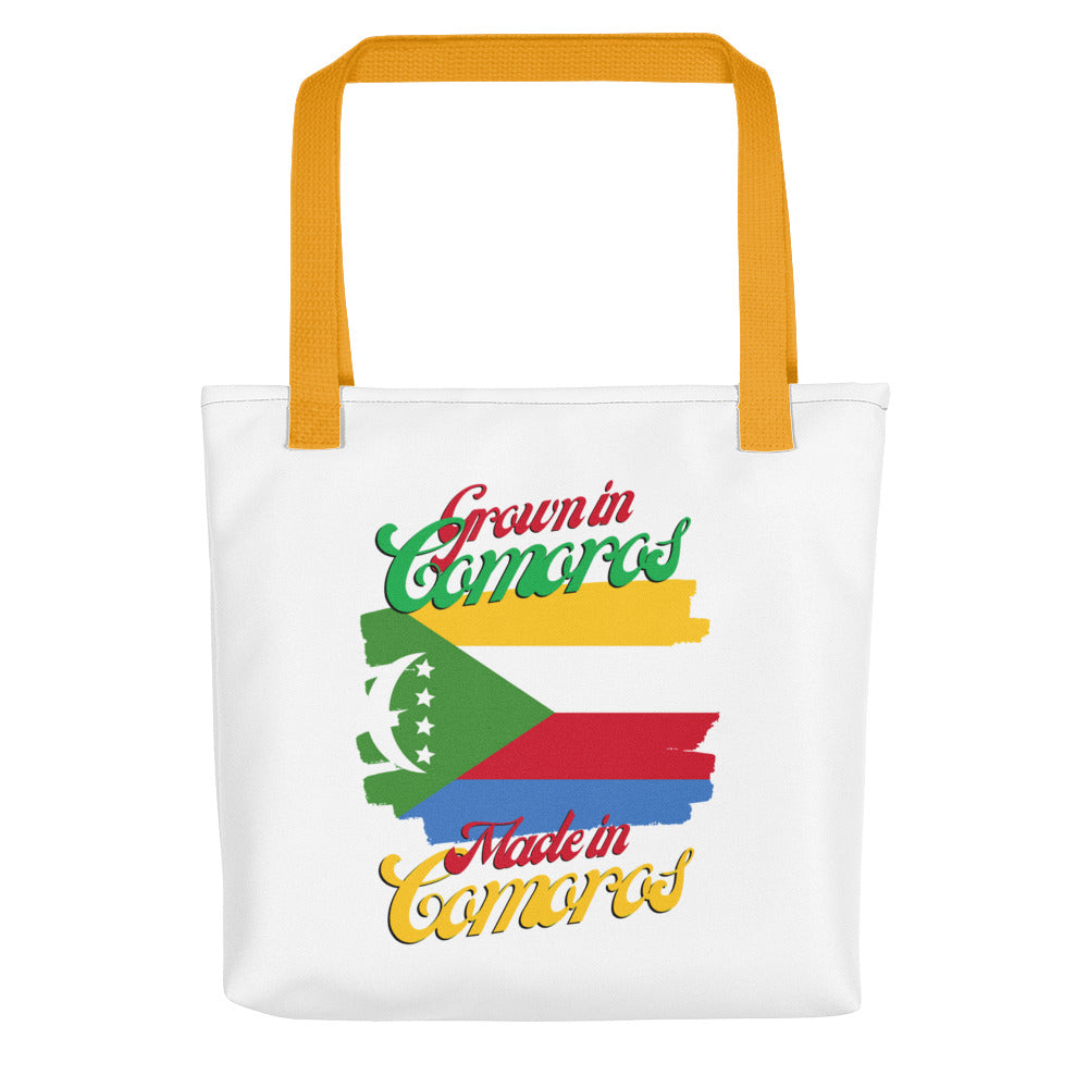 Grown in Comoros Made in Comoros Tote bag