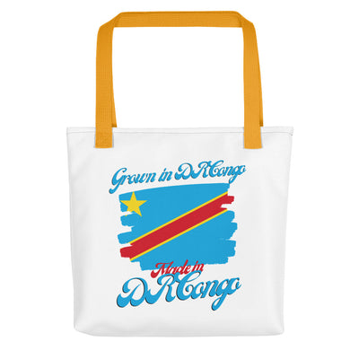 Grown in DR Congo Made in DR Congo Tote bag