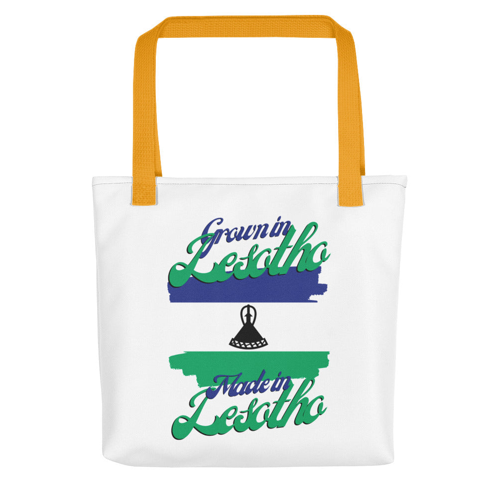 Grown in Lesotho Made in Lesotho Tote bag