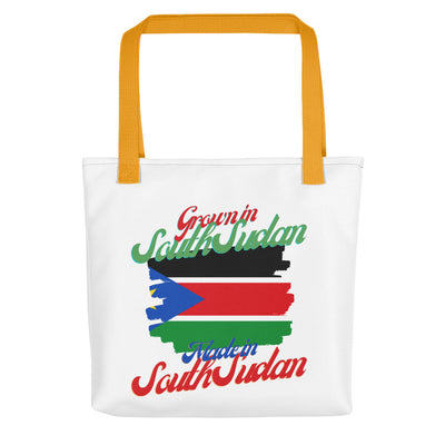 Grown in South Sudan Made in South Sudan Tote bag