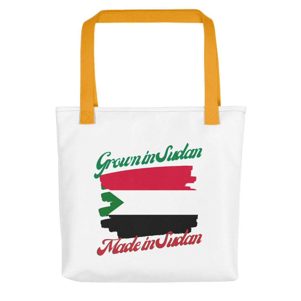 Grown in Sudan Made in Sudan Tote bag