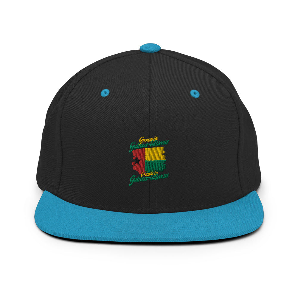 Grown in Guinea-Bissau Made in Guinea-Bissau Snapback Hat