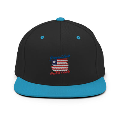 Grown in Liberia Made in Liberia Snapback Hat