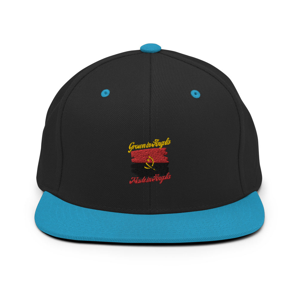 Grown in Angola Made in Angola Snapback Hat