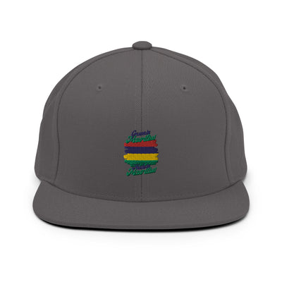 Grown in Mauritius Made in Mauritius Snapback Hat