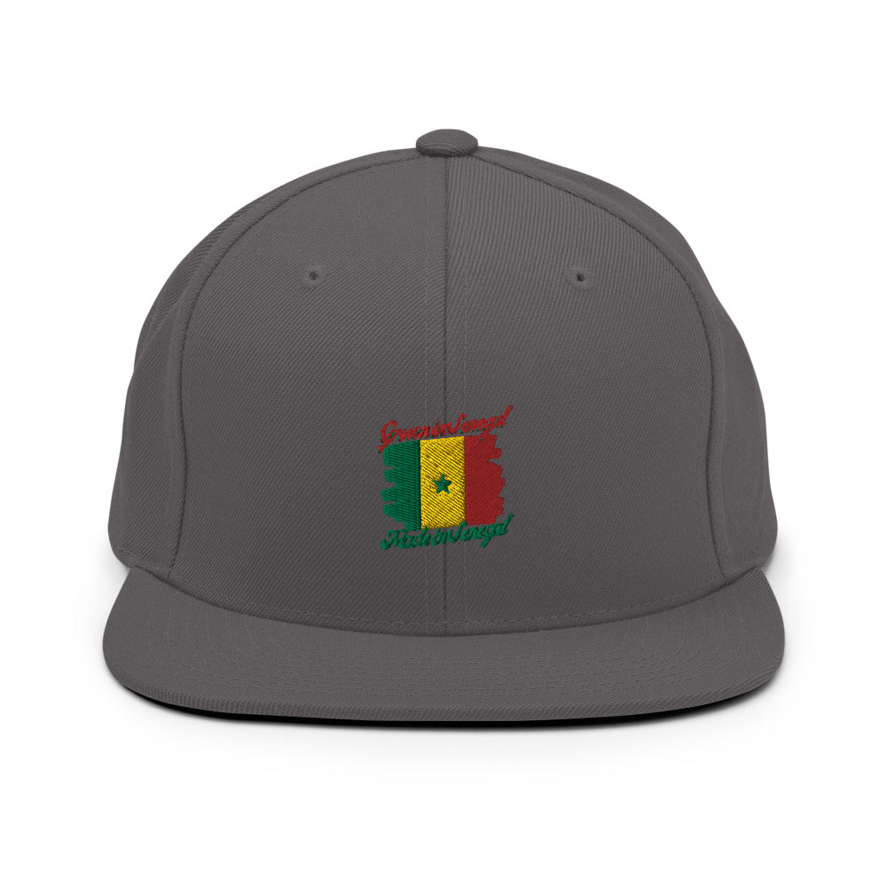 Grown in Senegal Made in Senegal Snapback Hat