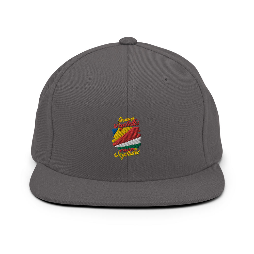 Grown in Seychelles Made in Seychelles Snapback Hat
