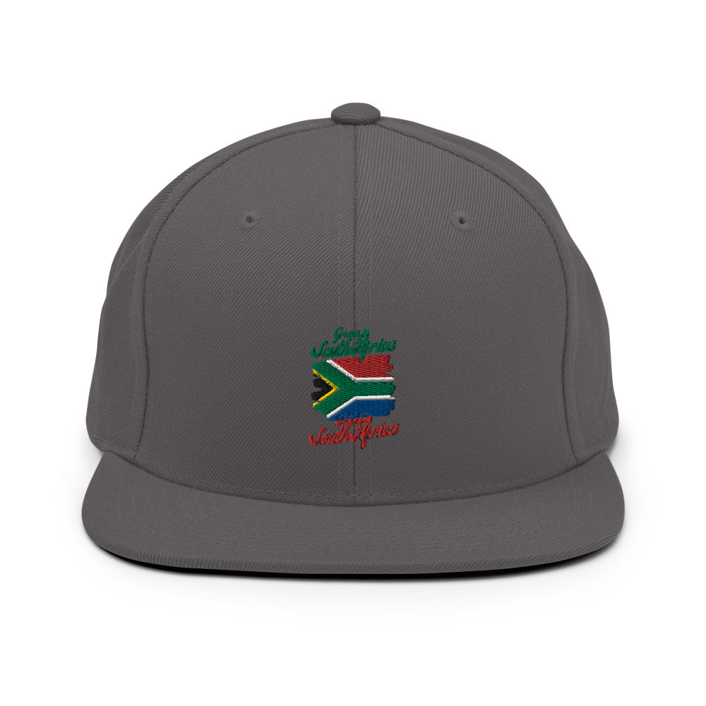 Grown in South Africa Made in South Africa Snapback Hat