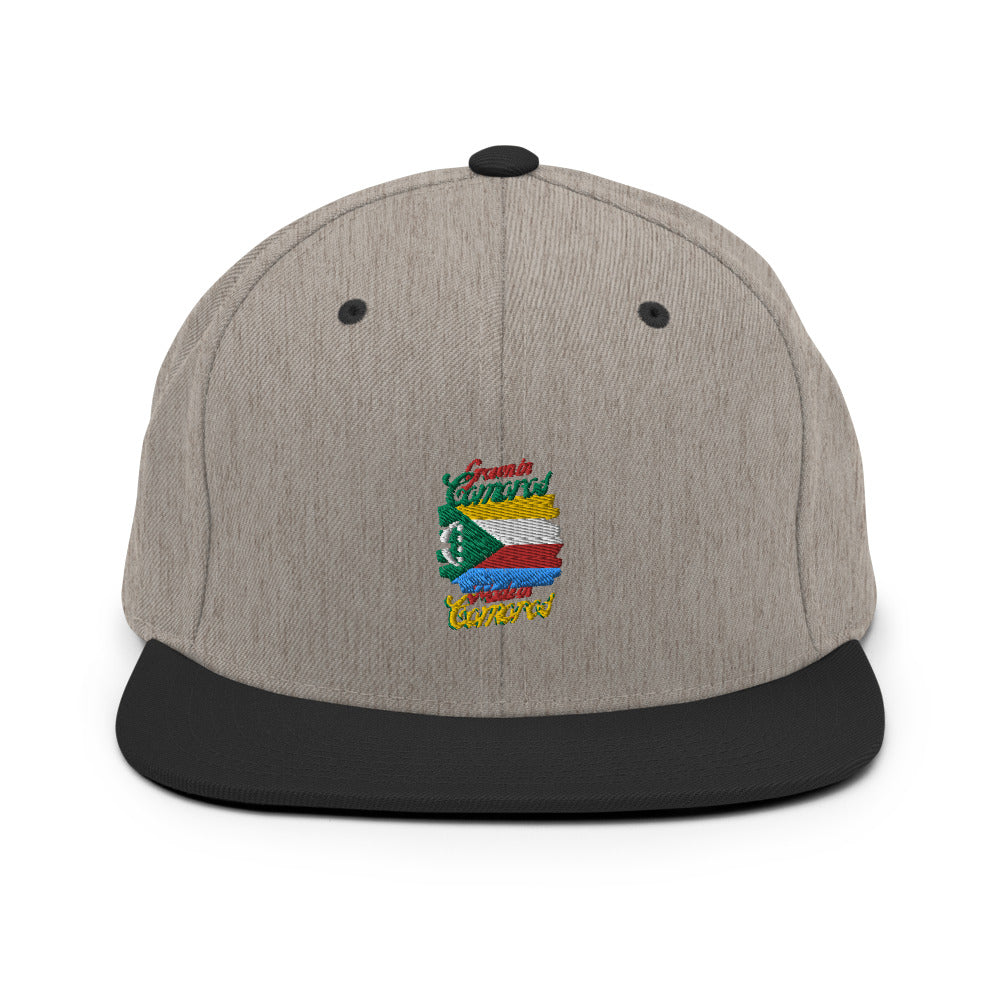 Grown in Comoros Made in Comoros Snapback Hat