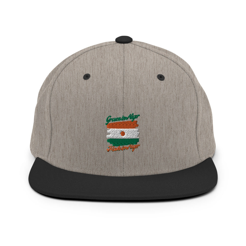 Grown in Niger Made in Niger Snapback Hat