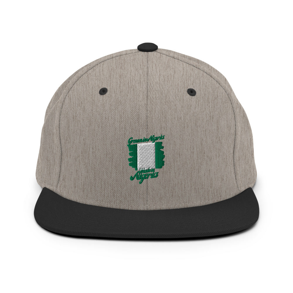 Grown in Nigeria Made in Nigeria Snapback Hat