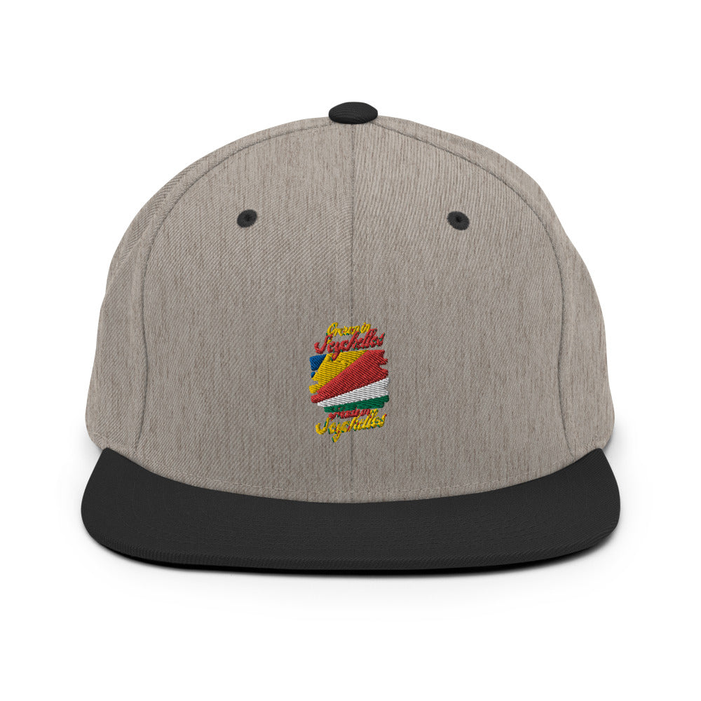 Grown in Seychelles Made in Seychelles Snapback Hat