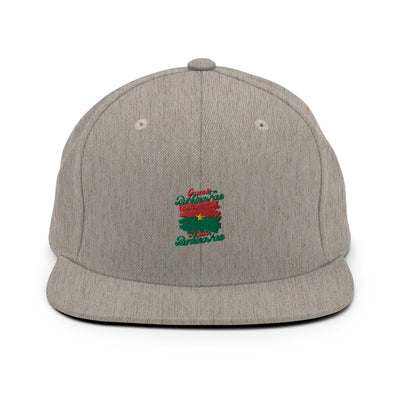 Grown in Burkina Faso Made in Burkina Faso Snapback Hat