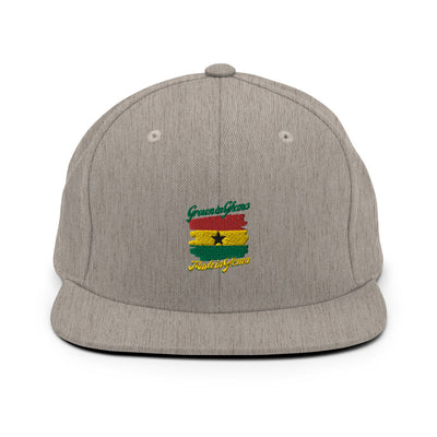 Grown in Ghana Made in Ghana Snapback Hat