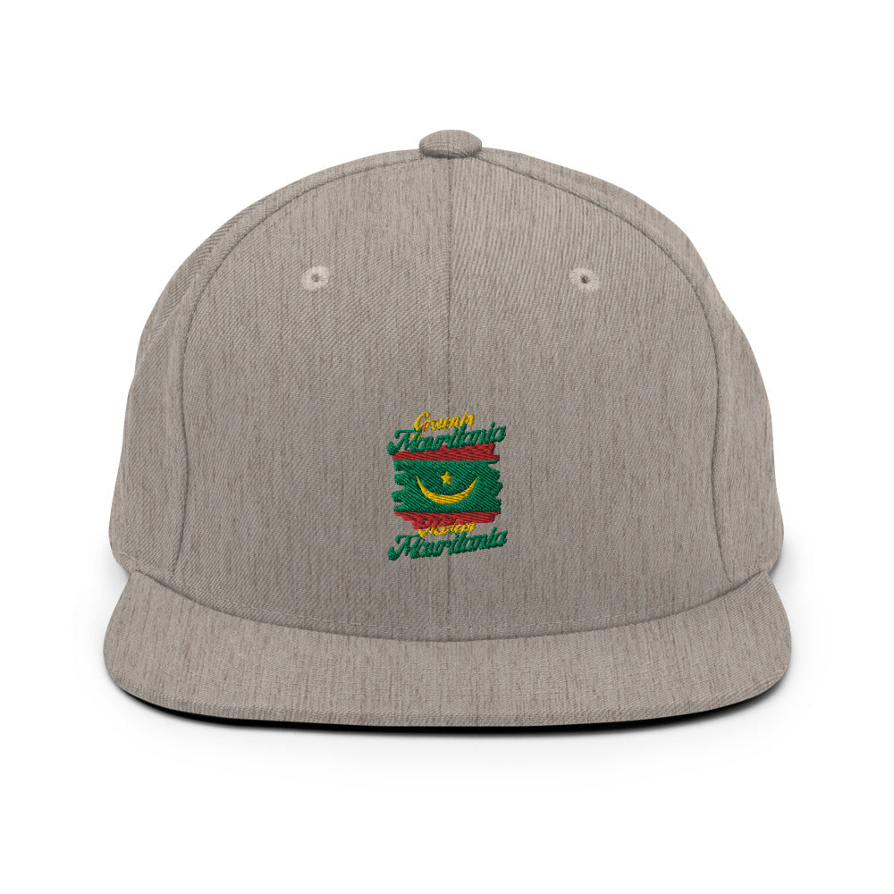 Grown in Mauritania Made in Mauritania Snapback Hat