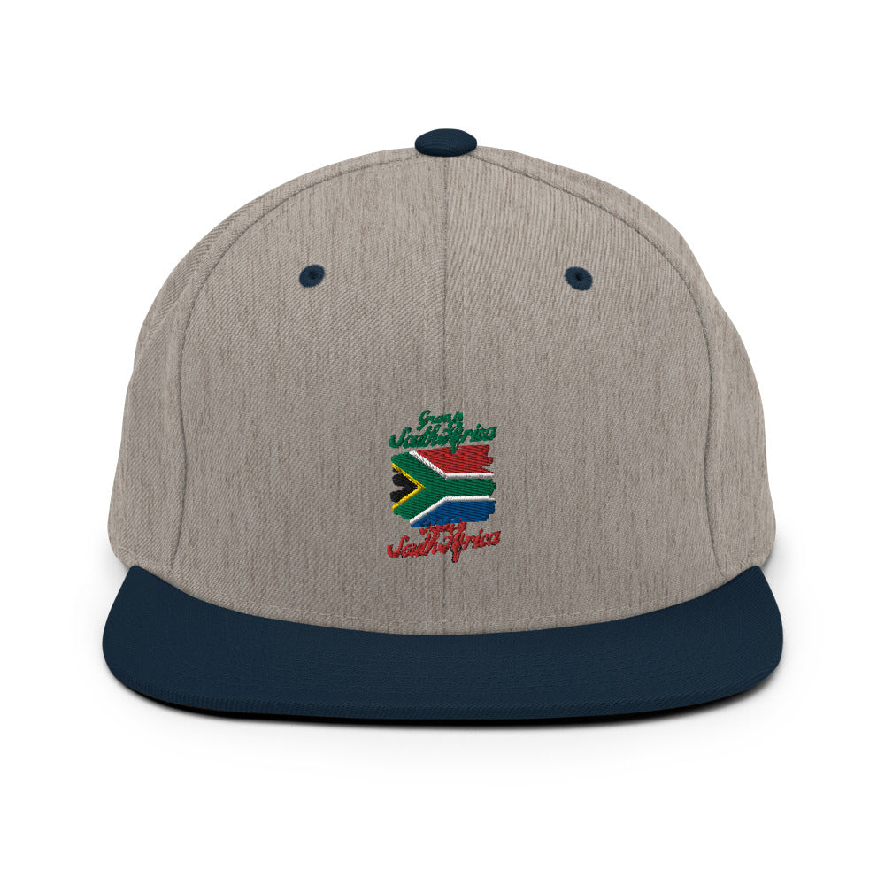 Grown in South Africa Made in South Africa Snapback Hat