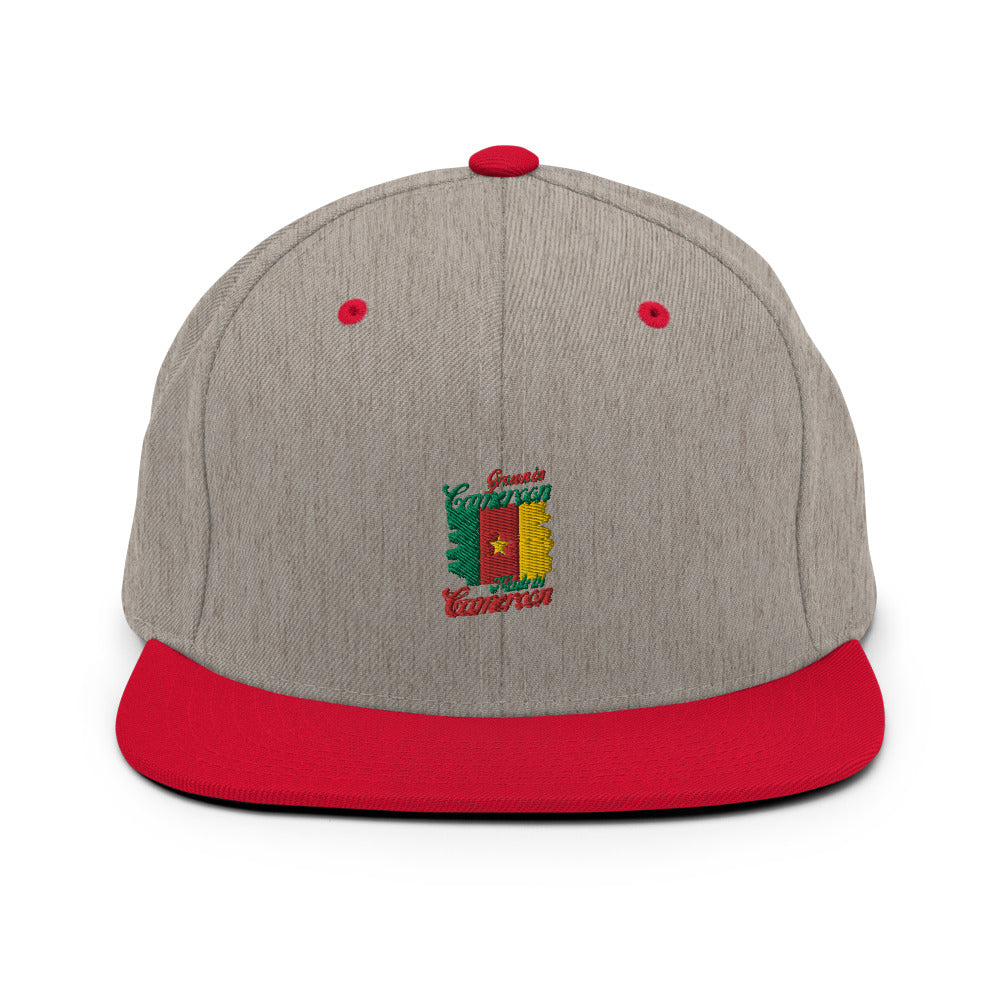Grown in Cameroon Made in Cameroon Snapback Hat