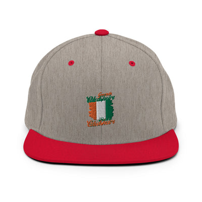 Grown in Cote d'Ivoire Made in Cote d'Ivoire Snapback Hat
